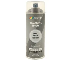 Motip Ral 8014 blizgi sepijos ruda spalva