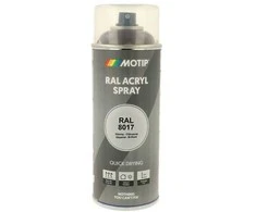 Motip Ral 8017 blizgi šokoladinė ruda spalva