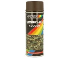 Purškiami dažai MOTIP Camouflage RAL 8027 ruda 400ml, Motip