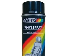 MOTIP Dažai juodi odai, vinilui 400ml