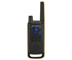 Motorola „Talkobout T82 Extreme“ keturių dalių paketas, profesionalus mobilusis radijo imtuvas (PMR), 16 kanalų, 10 000 m, LED, „Micro-USB“, nikelio-metalo hidrido (NiMH) akumuliatorius