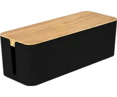 MOZOS KBO-BK-WOOD POJEMNIK NA LISTWY ZASILAJĄCE