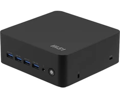 MSI PC Cubi Z AI 8M-006BEU, R7 8845HS, N/A, N/A SSD, N/A, No OS, Juodas