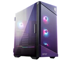 MSI MPG VELOX 100R vidutinio dydžio bokšto tipo žaidimų kompiuterio korpusas '' juodas, 4x 120 mm ARGB ventiliatoriai, 1-6 ARGB šakotuvas, ARGB šviesos juostelė, USB Type-C, grūdintas stiklas, centrinis, E-ATX, ATX, mATX, mini-ITX '', Midi bokštas, PC, juodas, ATX, žaidimų, 3x 120 mm