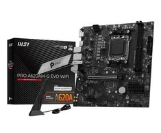 pagrindinė plokštė MSI MSI Pro A620AM-G EVO WIFI AMD A620A Lizdas AM5 micro ATX