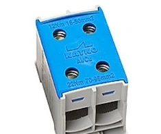 Mto Electric As Katko gnybtas AL/CU KL2x95N, 2x16-95 mm², 400/490A, mėlynas