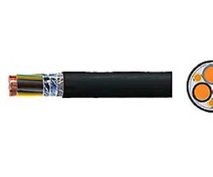 Mto Electric As MOTORINIS LAIDAS 3X2.5+3G0.5MM2 EMC - Motorinis kabelis 2YSLCYK-J EMC 3x2,5+3G0,50mm²