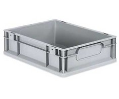Diesella As Sandėliavimo dėžė Eurobox su uždarymo rankena 400x300x120mm