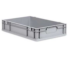Diesella As Sandėliavimo dėžė Eurobox su uždarymo rankena 600x400x120mm