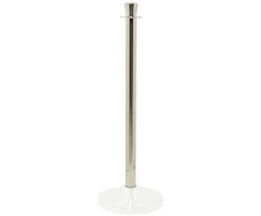 Apsauginis stulpas Securit, aukštis 100 cm, be pagrindo, chromuotas, 1 vnt.