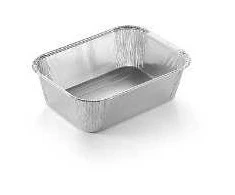 Plus Pack As Foliebakke, Plus Pack, 1-Compartments Rektangulær kapacitet 500ml,150x110x44mm aliuminio, aliuminio,