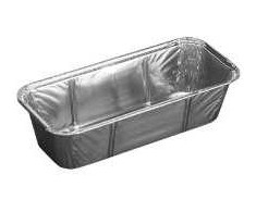 Multi Vienkartinė aliumininė dėklė 610 ml 204x92x49 mm, 12 pakelių x 100 vnt./kartone