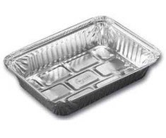Multi Vienkartinė aliuminio dėklas 900 ml 214x151x38 mm, 100 vnt./pak.