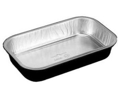 Aliuminio indas Ready2Cook 26,5x16,2x4,7 cm 1400 ml, juodas
