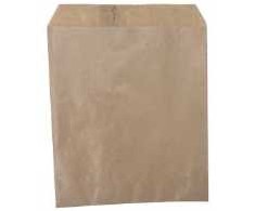 Multi Kepinių maišelis 0,25 kg stačiakampis L140 x W170 + 20 mm popierius 40 g rudas, 1000 vnt. x 1 vnt./kartoninė dėžė