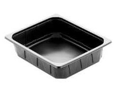 Multi Padėklas 1/2 GN 4000 ml 325x265x60 mm mineralinis PP juodas 100 vnt./dėžėje