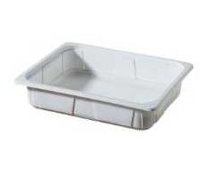 Multi Padėklas 1/2 GN 4000 ml 325x265x60 mm PP baltas 100 vnt./dėžėje