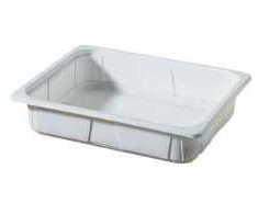 Multi Padėklas 1/2 GN 5000 ml 325x265x80 mm PP baltas, 96 vnt./kartoninėje dėžėje
