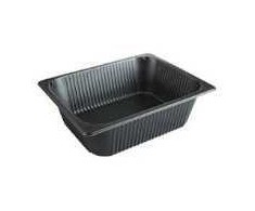 Multi Padėklas 1/2 GN P2325-100T 1 skyriaus 5850 ml I325xP268xA101 mm PP juodas, 80 vnt./kartoninėje dėžėje