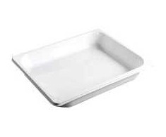 Multi Padėklas 1/2GN 2325-1A 3350 ml 325x265x50 mm CPET baltas, 116 vnt./dėžutėje