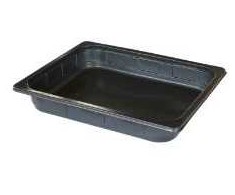 Multi Padėklas 1 skyriaus 1/2 GN 3400 ml 325x176x50 mm PP juodas, 100 vnt./dėžėje