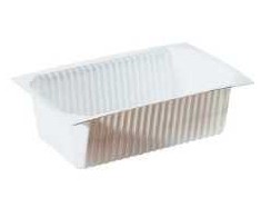 Abena Padėklas 1 sekcijos 1/4 GN 1500 ml 265x162x50 mm PP baltas, 200 vnt./kartoninėje dėžėje