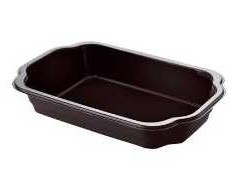 Multi Padėklas 1 skyriaus 1/4 GN 900 ml 215x148x41 mm mineralinis PP juodas, 336 vnt./dėžėje