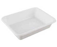 Abena Vienkartinė dėtuvė 1 skyriaus 2227-1D 1410 ml 227x178x50 mm CPET balta, 360 vnt./kartoninėje dėžėje