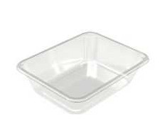 Multi Padėklas 1 skyriaus 2227-1G 1660 ml I227xP178xA60mm APET permatomas, 336 vnt./dėžėje