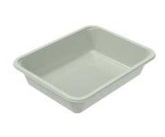 Abena 1 sekcijos dėklas C 2227-1D 227x178x49 mm 1415 ml Evolve CPET, 360 vnt./kartoninėje dėžėje