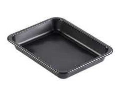 Multi Padėklas 1 skyriaus Caterline 227x178x32 mm PP juodas, 216 vnt./kartoninėje dėžėje