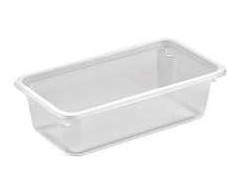 Multi Padėklas 1 skyriaus K2182-1F 605 ml 179x98x50 mm PP permatomas OMPAK 12 vnt. x 50 vnt./dėžėje, 12 vnt. x 50 vnt./dėžėje