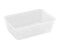 Multi Makaronų indelis 750 ml, 175 x 120 x 52 mm, mikrobangų krosnelei, skaidrus PP, 50 vnt./pak. - (50 vnt.)