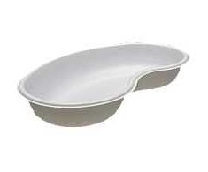 Multi Lovelyno formos padėklas 25x12,5x4 cm 700 ml PP baltas sterilizuojamas vienkartinis, 500 vnt. dėžėje