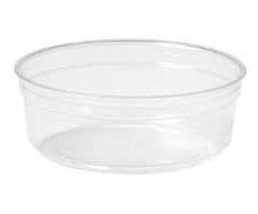 Multi Stiklinė Crystal Deli 250 ml Ø116x44 mm apvali itin tvirta RPET permatoma, 35 vnt./pak.