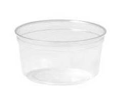 Multi Stiklinė Crystal Deli 375 ml Ø116x61 mm apvali tvirta RPET permatoma, 35 vnt.
