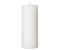 Multi Stulpelio formos žvakės Ø70x180 mm, degimo laikas 80 val., baltos, 12 vnt./dėžutėje