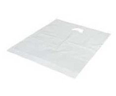 Multi Nešiojamas maišelis 370x450/40 mm 40 my LDPE su 50% perdirbto plastiko, baltas, 500 vnt./kartone