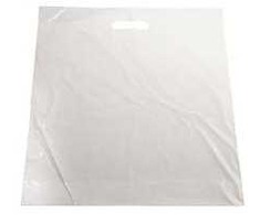Multi Nešiojimo maišelis 420x450/50 mm 40 my LDPE su 50 % perdirbto plastiko, baltas, 500 vnt./kartoninėje dėžėje