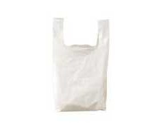 Multi Marškinėlių formos nešiojamojo maišelio pakuotė 18 l, 270+170x550 mm, 40 my, LDPE, balta, 500 vnt./dėžėje