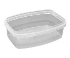 Multi 1250 ml 140x200x68 mm PP skaidrūs puodeliai, 1711 vnt./pak.