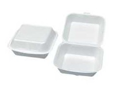 Multi Burger box XL 190x186x108 mm XPS baltas 1509.3 ps x 100 vnt./kartonas