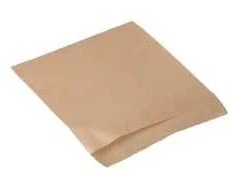 Multi Didelė mėsainio kišenė 150x160 mm 40 g Kraft Brown - (1000 vnt.)