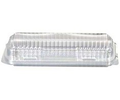 Multi-tortų dėžutė 220x110x40 mm RPET skaidri, 300 vnt./kartoninėje dėžėje