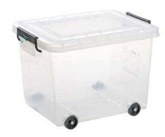 Multi Konteineriai Araven 60 l 53×40×38 mm su ratukais/dangčiu PP, vnt.