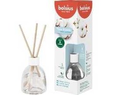 Multi Bolsius Frisk Cotton difuzorius 60 ml su kvapų lazdelėmis, 6 vnt./kartoninėje dėžėje