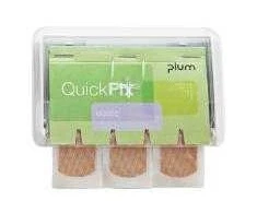 Multi Plaster dispenser QuickFix UNO, 45 pcs, plastikas with elastic, clear, 1 pc