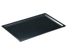 Multi GN 53x32,5x2 cm stačiakampė melamino padėklas juodas (1 vnt.)