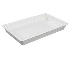 Multi Padėklas 1/1 GN 53x32,5x6,5 cm stačiakampis melaminas baltas