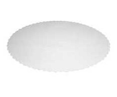 Multi Padėklas popierinis 36x55 cm ovalus įspaustas baltas, 2 pak. x 500 vnt./kartonas